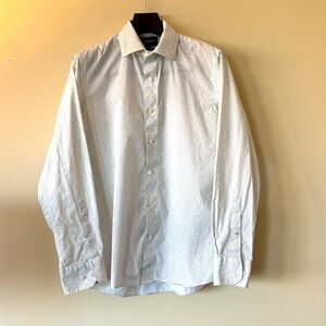 Bonobos Men’s Dress Shirt, Slim Fit, Floral Pattern, Size M, Wrinkle Free